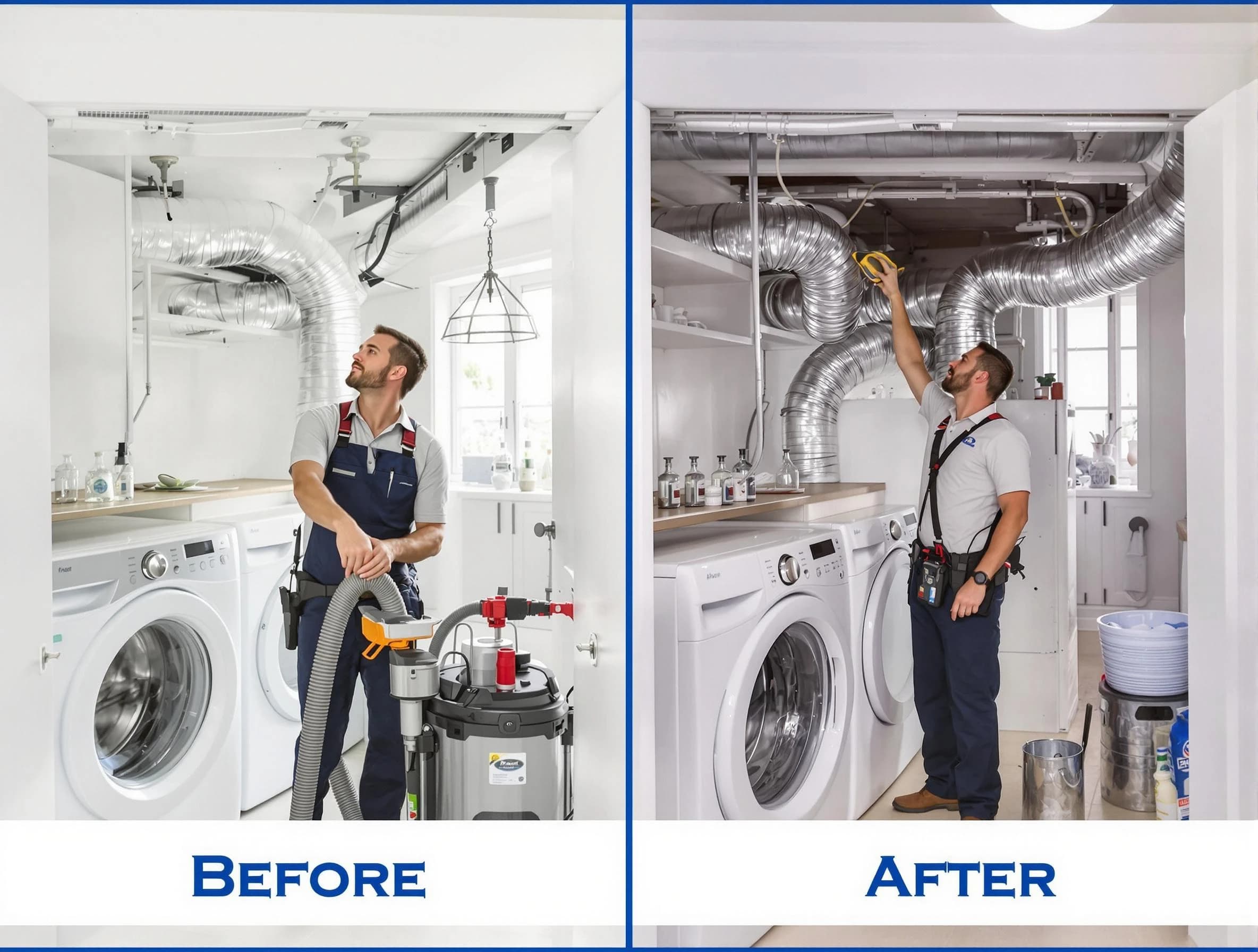 Expert gas dryer vent cleaning by Hiram Dryer Vent Cleaning in Hiram