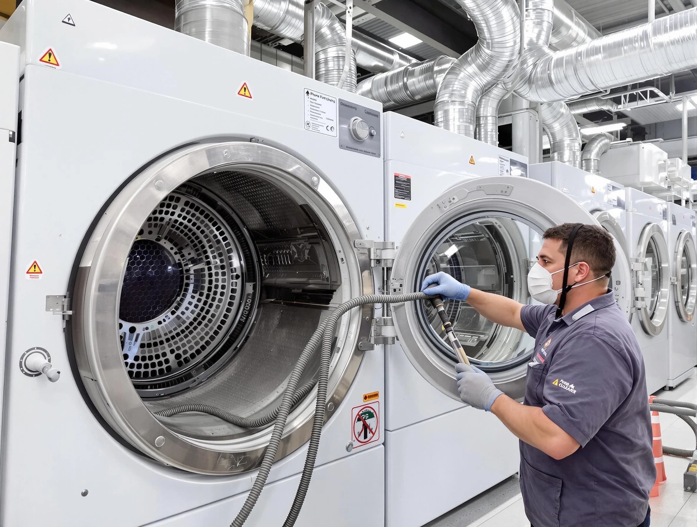 Industrial-grade dryer vent cleaning by Hiram Dryer Vent Cleaning in Hiram