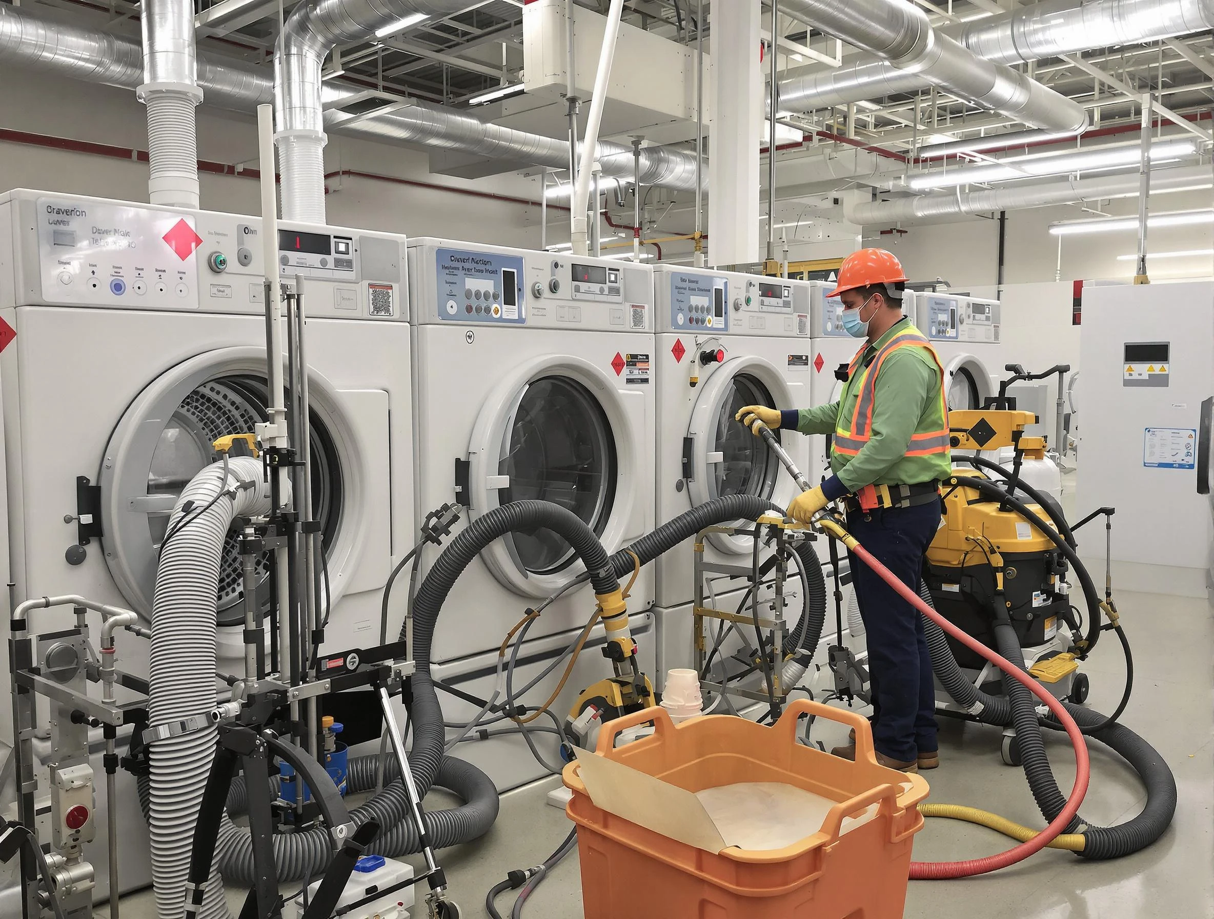 Commercial-grade dryer vent cleaning by Hiram Dryer Vent Cleaning in Hiram