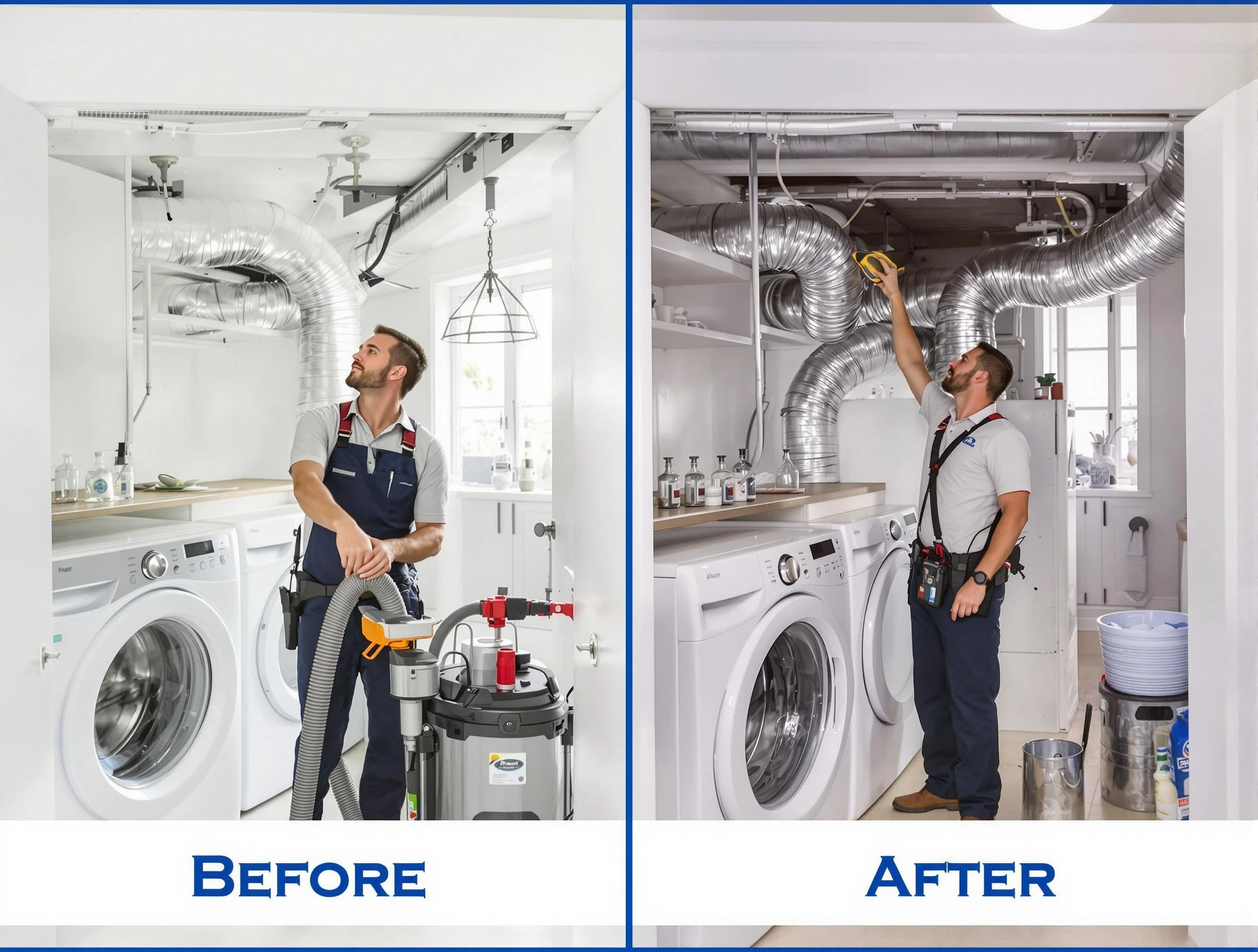 Expert gas dryer vent cleaning by Hiram Dryer Vent Cleaning in Hiram