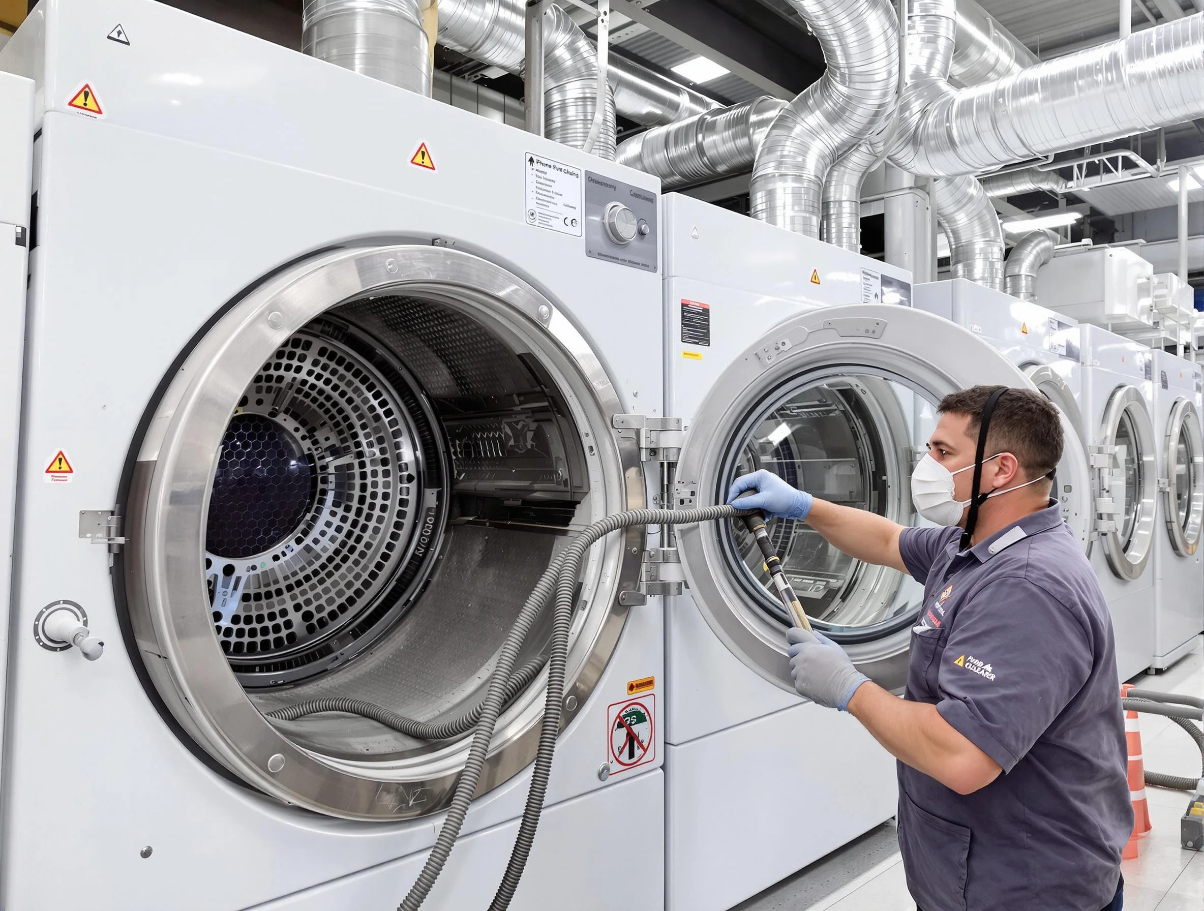 Industrial-grade dryer vent cleaning by Hiram Dryer Vent Cleaning in Hiram